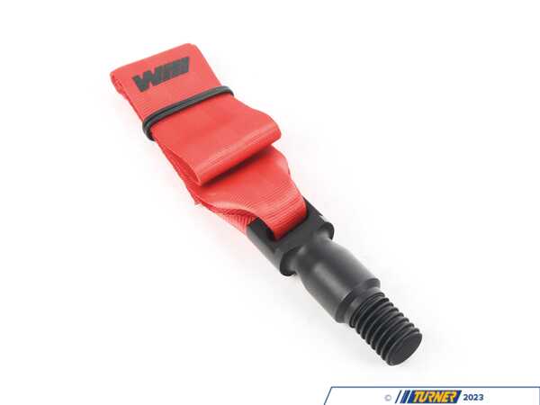 Genuine BMW Genuine BMW M Performance Tow Strap - Red - BMW G20 G42 G87 F87 72155A709F6
