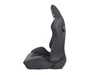 Recaro Speed V Passenger Seat - Black Leather/Yellow Suede Accent 7227110.2.3172 View 5