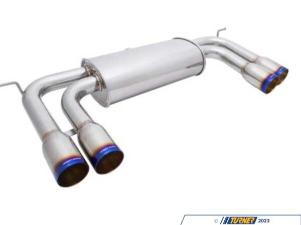 Megan Racing Megan Axle Back Exhaust - X5 M X6 M MRABEBX5MVO