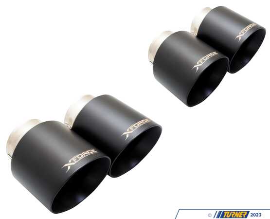 XForce MW M3 G80 / G80 COMPETITION Black Tip Option ESBMG80BLKTIP