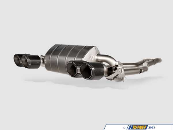 Akrapovic Akrapovic Titanium Exhaust - Slip-On - No Tips S-BM/T/34H
