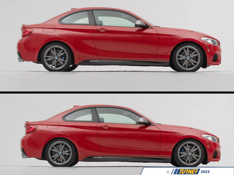 051042LA01 - xDrive/Rwd Lowering Springs - F22/F23 | Turner Motorsport