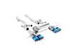 Milltek Sport Milltek Performance Axle Back Exhaust System - G80 M3 & M3 Comp SSXBM117X View 4