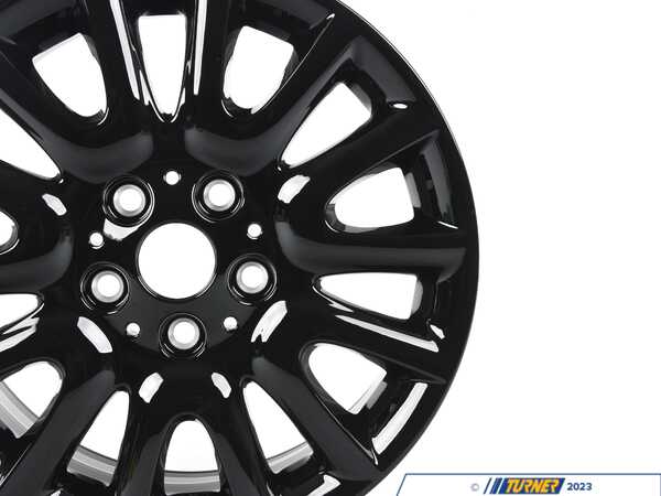 Genuine MINI Genuine MINI Light Alloy Rim, Black 6,5Jx16 Et:54 - 36116855106 36116855106