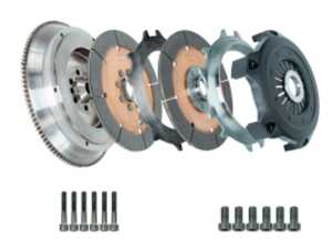 DKM MRX Ceramic Twin-Disc Clutch Kit W/ Flywheel - 215mm - E8X E9X F22/23 F3X N55