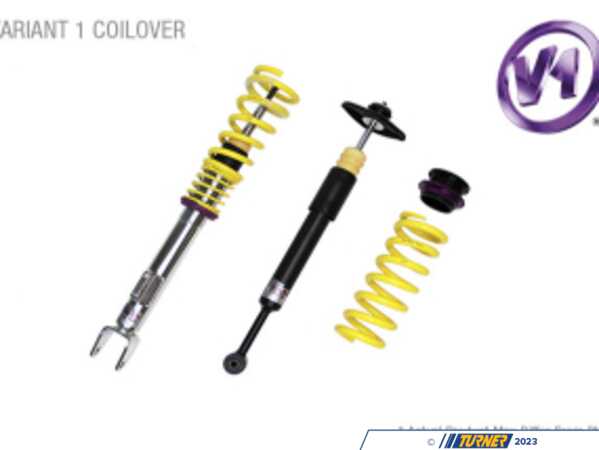 KW Suspension KW Coilover Kit V1 - BMW G20 M340i xDrive (with EDC) 102200DM