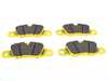Pagid Racing RSL29 Yellow Endurance Racing Brake Pads - Rear 490929 View 1