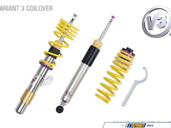 KW Suspension KW Coilover Kit V3 - BMW G20 M340i xDrive (w/o EDC) 352200DK