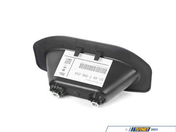 Genuine BMW HANDLE RECESS, TRUNK LID 51497295254