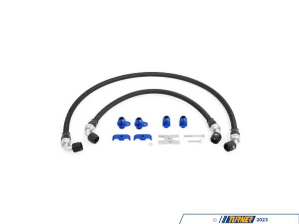 Mishimoto Mishimoto Nylon Braided Oil Cooler Hose Kit MMSBH-F80-15