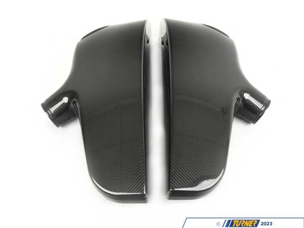 Eventuri Eventuri S85 Black Carbon Fiber Inlet Plenum - E60 M5, E63/64 M6 EVE-S85-CF-PLM