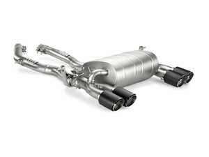 Akrapovic 14-17 BMW M3 (F80) Slip-On Line (Titanium) w/ Carbon Tips