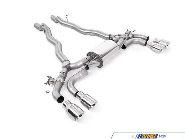 Milltek Sport Milltek Performance Axle Back Exhaust System - BMW F90 M5 S63 SSXBM117