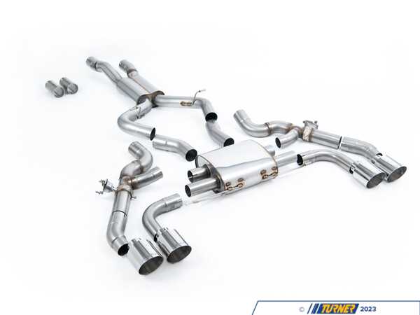 Milltek Sport Milltek Performance Axle Back Exhaust System - BMW F97 X3M S58 SSXBM121