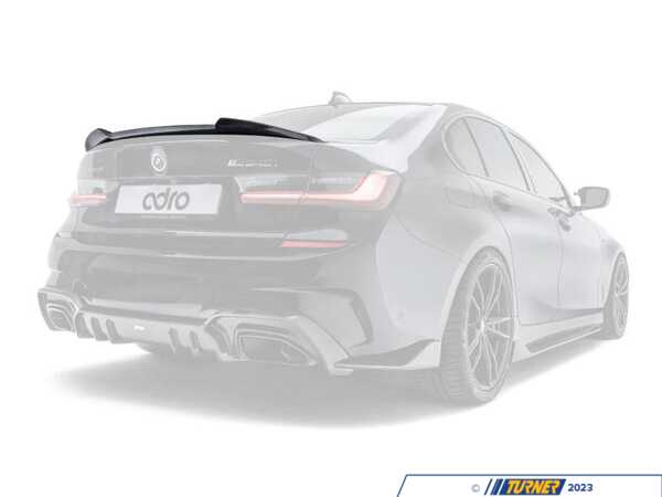 ADRO INC. ADRO Dry Carbon Fiber Rear Spoiler - BMW G80 M3, G20 M340i A14A60-1501