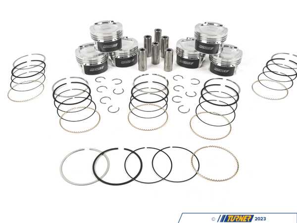 MANLEY N54B30 32cc Platinum Series Dish Piston Set - N54 B30 646000C-6