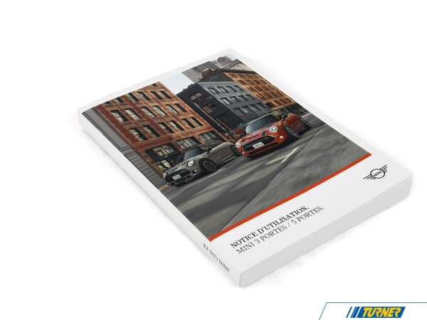 Genuine MINI OWNER'S MANUAL FOR F55/F56 W 01402667113