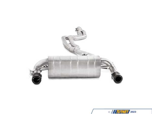 Akrapovic Akrapovic 16-17 BMW 340i (F30 F31) Evolution Line Cat Back (SS) w/ Carbon Tips and Link Pipe MTP-BM/SS/2H-L