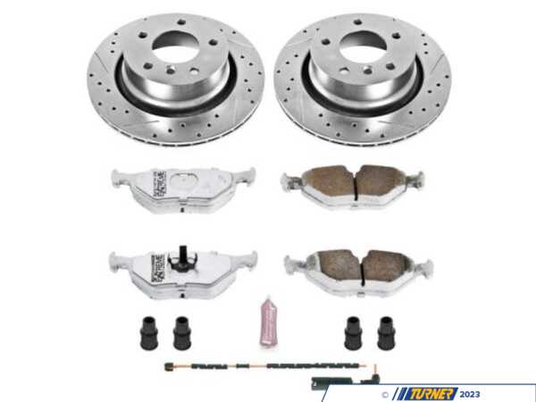 Power Stop Power Stop Z26 Street Warrior Brake Upgrade Kit - Rear - BMW E85/86 3.0i 3.0Si K962-26