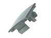 URO URO Parts Interior Trim Plug - Dark Silver - 51417025647 51417025647 View 2