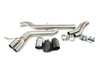 Enthusiast Bundles Muffler And Res Delete & 3.5" Chrome Exhaust Tips - E82 128i 030471LAEBKT View 1