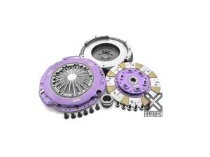 Clutch Kit Inc Chromoly Flywheel; Stage 2 Cushioned Ceramic Clutch Disc