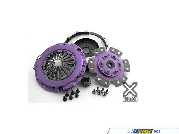 XClutch Clutch Kit Inc Chromoly Flywheel; Stage 2 Sprung Ceramic Clutch Disc XKMC23540-1B