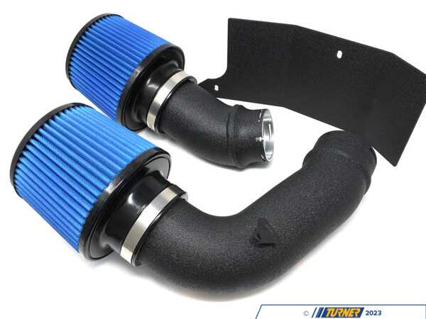 Burger Motorsports BMS Elite F97 X3M & F98 X4M Performance Intake - Blue Filters - Matte Black Piping BMSF97BLUBLK