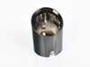 Genuine BMW TAILPIPE TIP, BLACK CHROME 18308096126 View 1