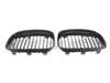 AUTOTECKNIC Autotecknic Gloss Black Front Kidney Grille Set - E82/E88 1-series & 1M ATK-BM-0200-GB View 6