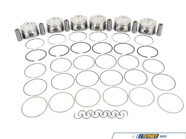 MANLEY 37cc Platinum Series Dish Extreme Duty Piston Set - N55/S55  647000CE-6
