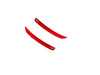 ECS JCW Pro Style Rear Spoiler Extensions Gloss RED  - Pair 51192339041RD View 1