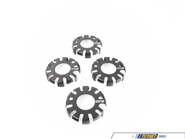 Slon Workshop Slon Workshop E9X M3 (S65) Vanos Covers Kit - Black Anodized  e9xvanosba