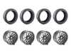 Enthusiast Bundles  20" Tekniform Style 006  Wheel & Tire Package - With FREE 245/35ZR20 Tires 006-17FTP View 1