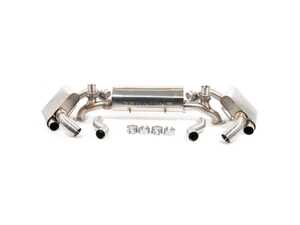 991.1 Valved Performance Exhaust - Black Tips