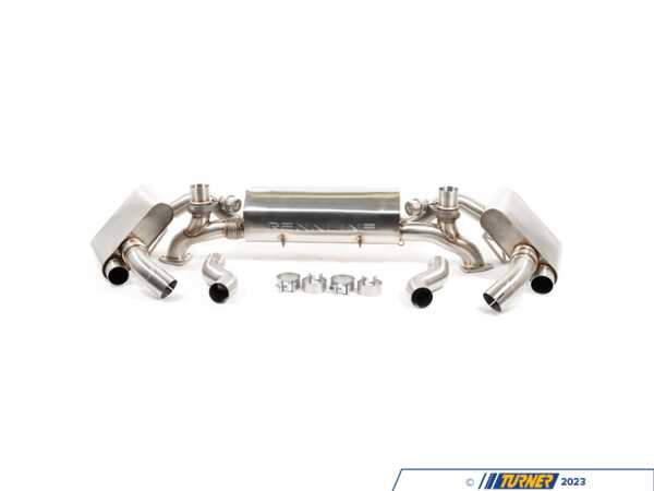 Rennline 991.1 Valved Performance Exhaust - Black Tips EX27.BLACK