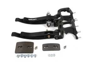 Tilton Dual Pedal Assy, 5.29 - 5.75 Ratio, Floor Mount, Alum