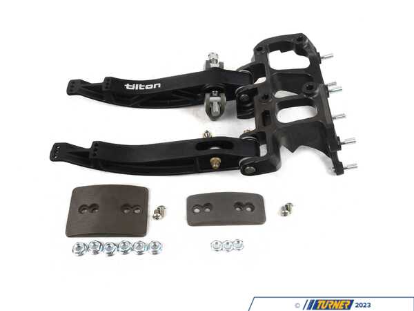 Tilton Tilton Dual Pedal Assy, 5.29 - 5.75 Ratio, Floor Mount, Alum TE72-604