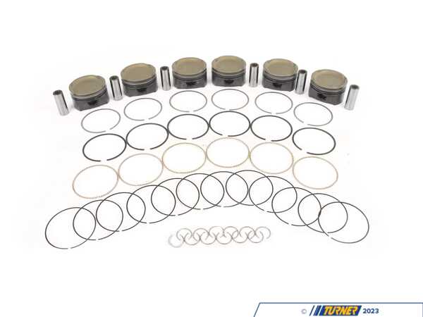 Mahle Motorsports 86.60mm x 31mm CH, 89.6mm stroke,135mm rod,22mm pin,-25.0cc,304g,9.0CR, 2618 930024709T