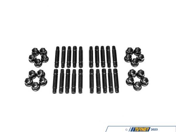 APEX Wheels 75mm M14x1.5 VW/Audi 5 Lug Hex Head Stud Kit - Black HW-APX-STDKITVW