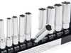 Schwaben 26 Pc. 1/4" Drive 6 Point Metric Deep and Standard Socket Set 003403sch01a01KT View 3