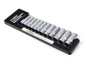Schwaben 3/8" Drive 6 Point Metric Deep Socket Set - 12 Piece