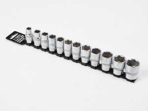 Schwaben 1/2" Drive 6 Point Socket Set - 12 Piece