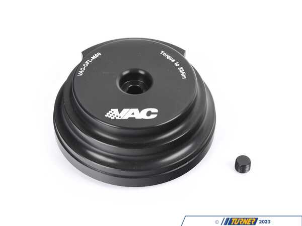 VAC Motorsports VAC Motorsports Billet Aluminum Oil Filter Lid - S54 VAC-OFL-S54