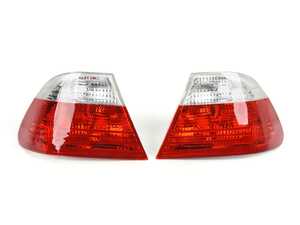  BMW 3 SERIES E46 00-03 2DR - M3 01-06 TAIL LIGHTS RED/CLEAR LENS