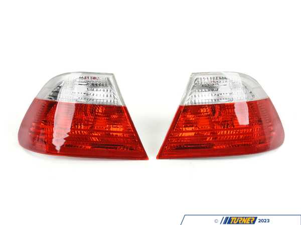 Anzo  BMW 3 SERIES E46 00-03 2DR - M3 01-06 TAIL LIGHTS RED/CLEAR LENS anz221217