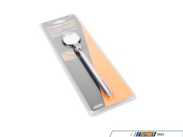 Gear Wrench 1-1/4" Round Telescopic Magnifying Mirror With Pocket Clip 2840D