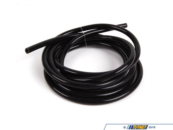 Forge 5MM Silicone Vacuum Hose - Black - 9 Feet vc05b