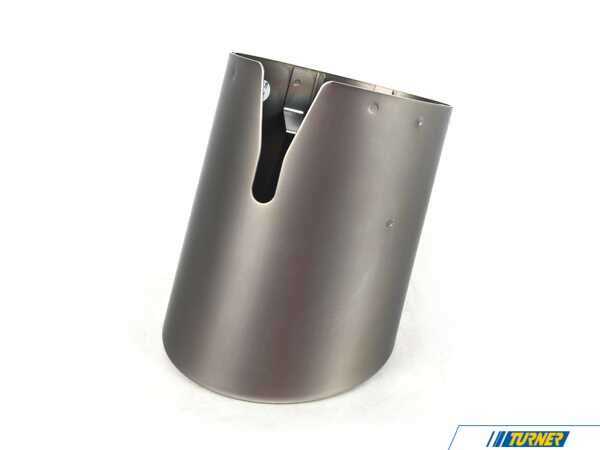 Genuine MINI TAILPIPE TRIM CERIUM GRAY 18308695197