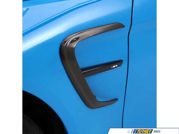 ADRO INC. ADRO F82 M4 Carbon Fender Trim Cover Set A14A10-1901